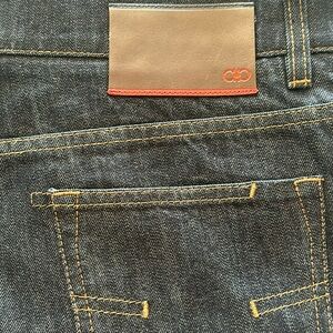 Ferragamo dark blue jeans size 54 Italian. New without tags
